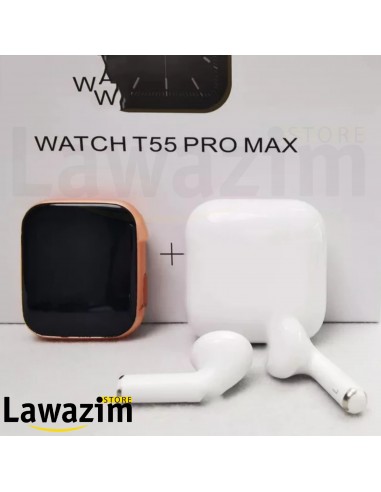 ساعة ذكية وسماعات لاسلكية | Montre intelligente W26 PRO MAX et écouteurs sans fil