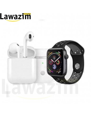 ساعة ذكية وسماعات لاسلكية | Montre intelligente W26 PRO MAX et écouteurs sans fil